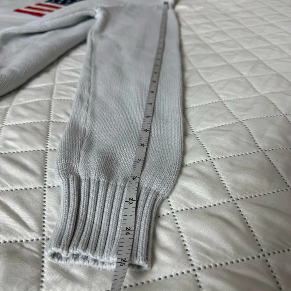 Brandy Melville USA Flag Sweater – Made in Italy – 100% Cotton – One Size (S-L) - Picture 12 of 12